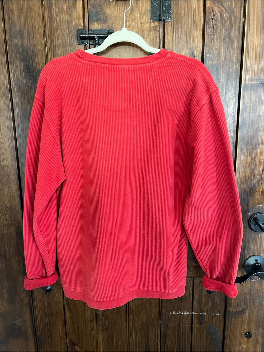Let Go & Let God Red Kids Long-Sleeve Top - Picture 3 of 4